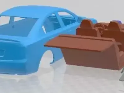 Kia Optima 2006 Printable Car 3D print model