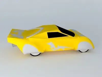 Sport car  Free 3D model from CGTrader