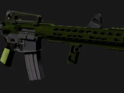 M4 GUN 3D model purchase