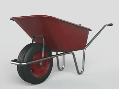 Wheelbarrow - 3D model purchase