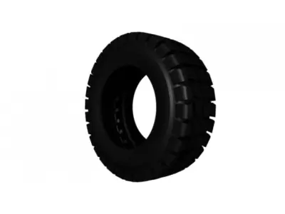 Heavy Vehicle Tire 3D model