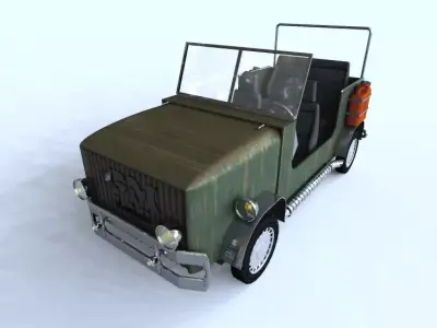 Toy Jeep Car Bryce 7 Model 3D model