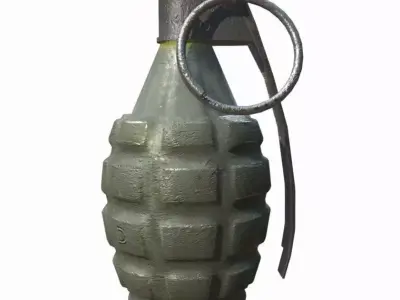 M2 Grenade low poly Low-poly 3D model