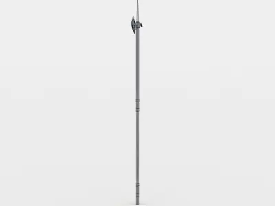 Axe sword with handle Low-poly 3D model buy