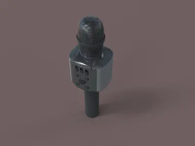 Mic audio devce 3D model