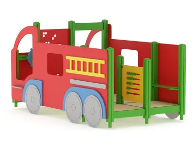 Lappset Fire Truck  3D model
