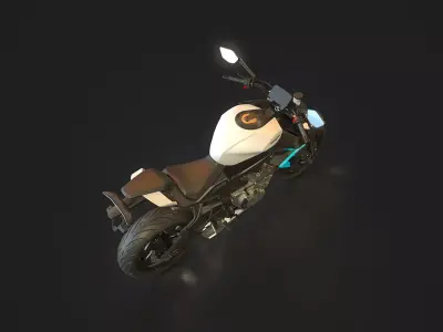 Base model CF Moto 675 NK 2026 3D model