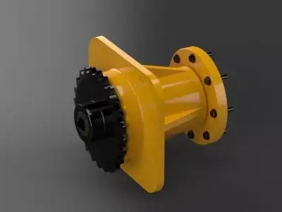 Front Drive Free 3D model