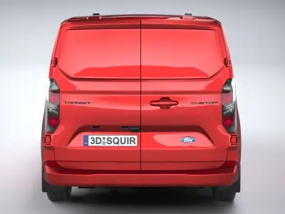 Ford Transit Custom base 2024 3D model
