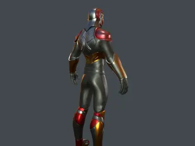 sci fi suit 3D model purchase