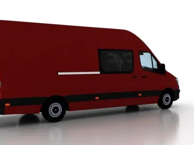 Mercedes Benz Sprinter L4H3 2015 Crew Van EU 3D model