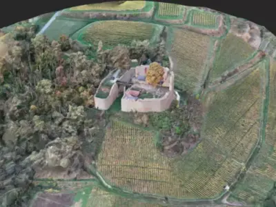 Hecklinger Burg 3D model