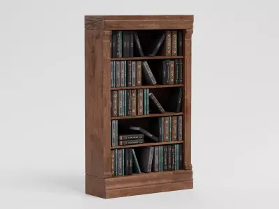 -Bookshelf V3- 3D model