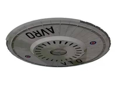 Avro Canada Project Y-2 Silver Bug 3D model