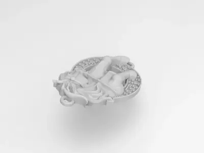 herraje caballo  3D print model