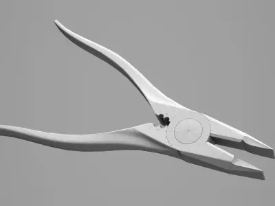 Game Ready Pliers metal Free low-poly 3D model