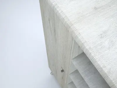 Modern Cabinet Low-poly 3D model
