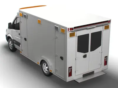 Mercedes Benz Sprinter Ambulance 2019 3D model