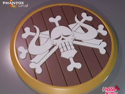   Hello Kitty x One Piece collection part 2 3D print model