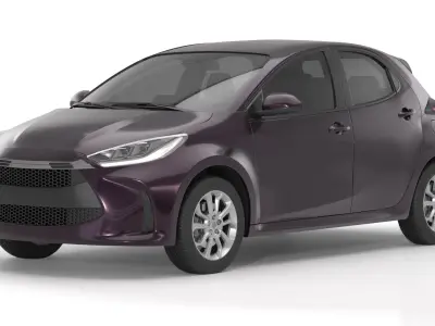 Generic Hatchback 02 3D model