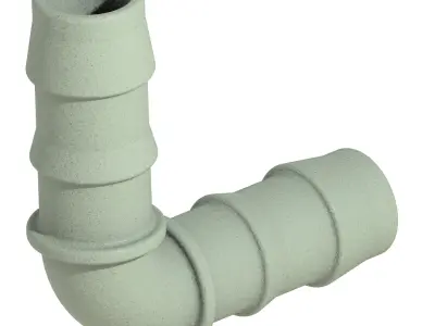Irrigation Pipe L Joint 3D print model