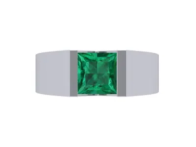 Princess  Ring 3D print model