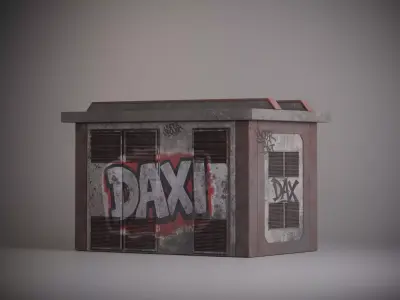 Realistic Urban Infrastructure Pack 3D model