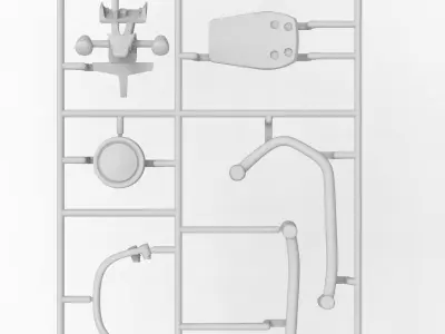 KRN 1-8 scale model 3D print model
