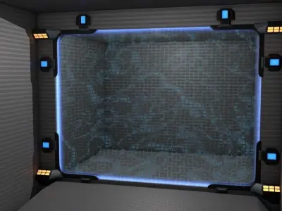 Wall Shield Generator 3D model