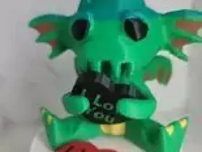Cthulhu Valentine 3D print model