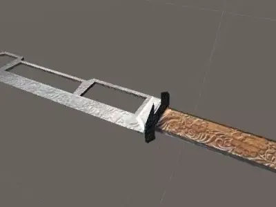 sword Free low-poly 3D model 31