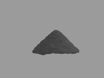 Ash Pile 3D model