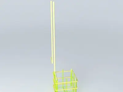 ggg two metal baskets Free 3D model