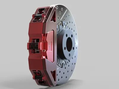 Disk Brake 3D model