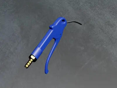 Air Blowgun 3D model