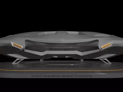 Dyson Bladeless Drone Concept - BossMaker 3D model