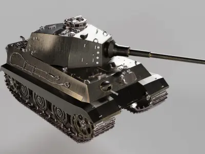 Tiger 2 3D model