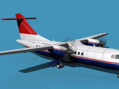 ATR-42-320 Charter Express 3D model
