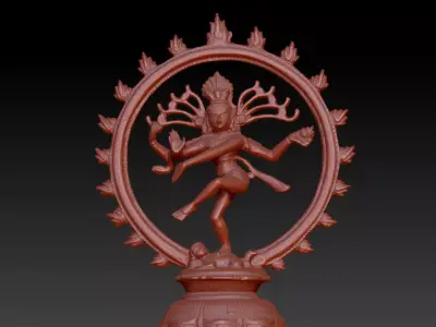 Shiva Nataraja The Lord of Dance 3D print model