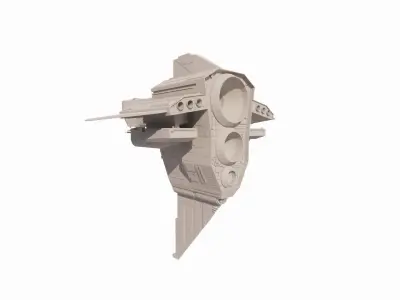 Spaceship-spacecraft-43 3D model