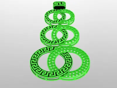 Versache Pendant Set Antique New 3D print model