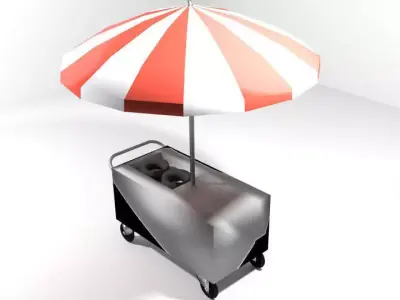 Trade Trolley - Type 1 3D model