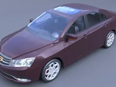geely ec7 3D model