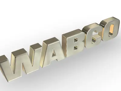 wabco logo 3D model