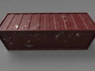 Shipping container 3D model buy