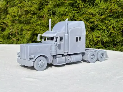 Peterbilt 389 - scale model kit for resin 3D printers 3D print model