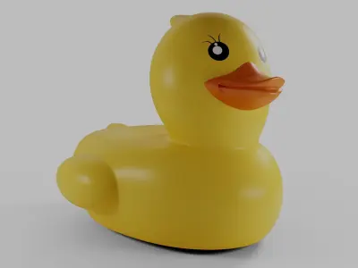 BABY BATH BODY Low-poly 3D model