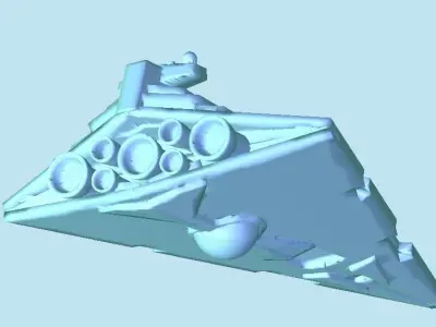 Imperial Star Destroyer 3D print model