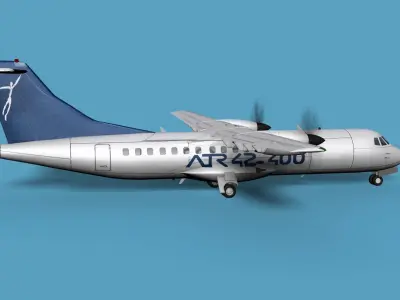 ATR  ATR-42-500 ATR 3D model