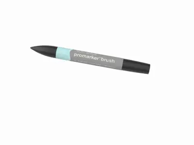 3D Marke pro brush blue 3D model